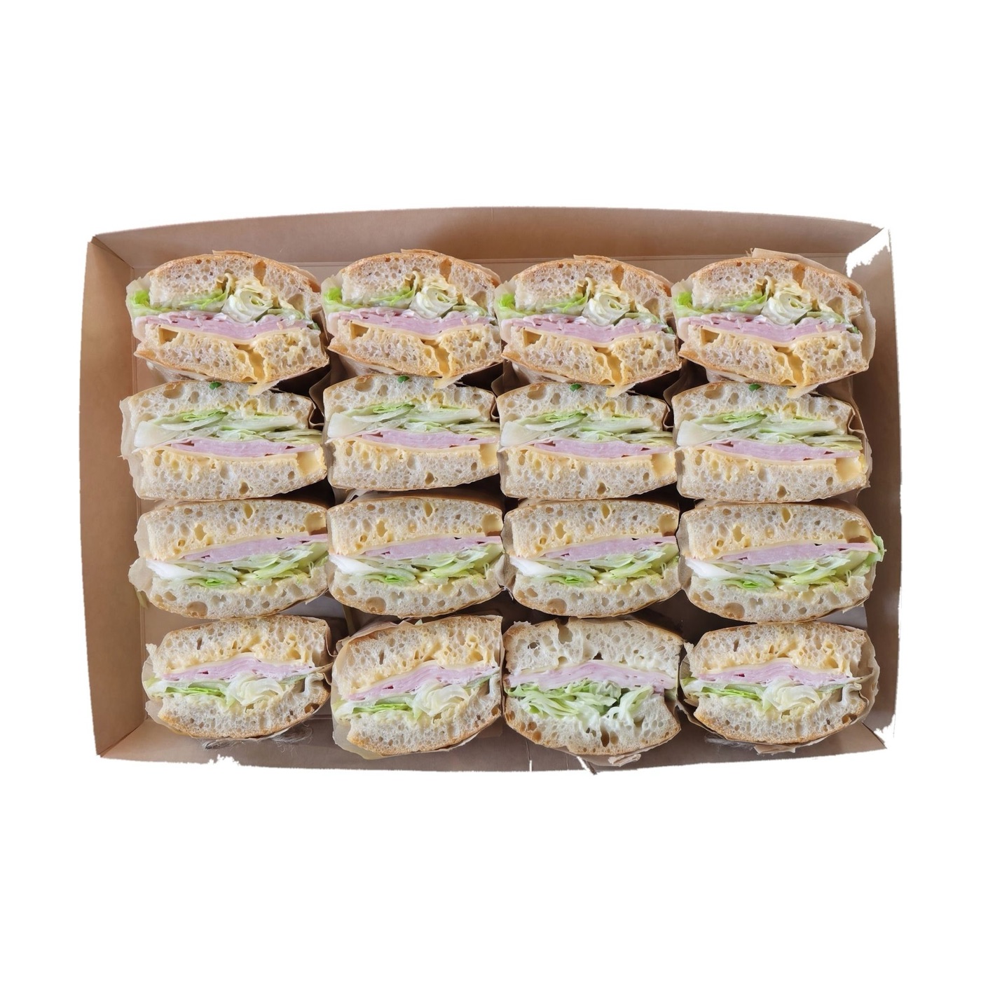 Skinku-focaccia bakki · 16 bitar